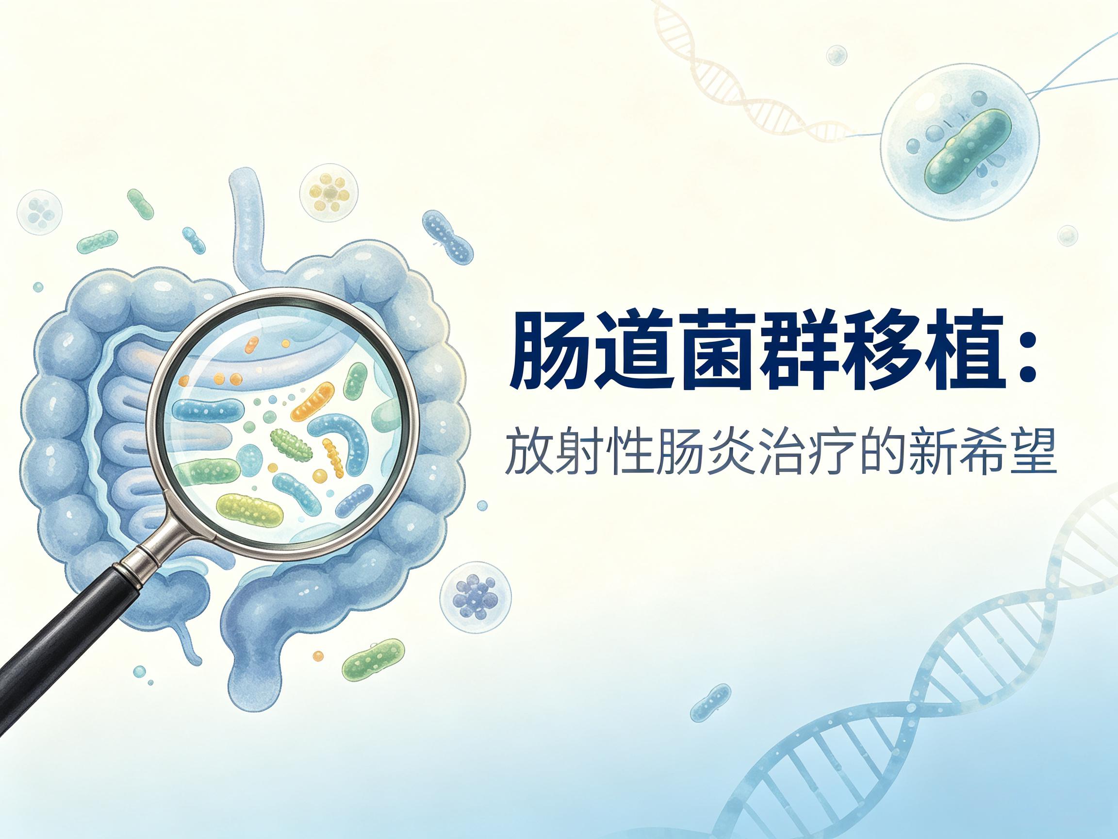 信阳市|第3期 肠道菌群移植：放射性肠炎治疗的新希望